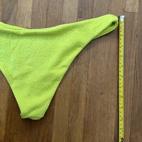 *last chance!!* Shein | Women’s lime green terry cloth bikini swimsuit - Picture 16 of 16